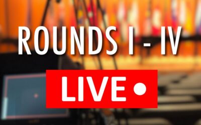 All Competition Rounds Broadcast Live!