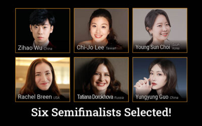 6 Semifinalists Selected!