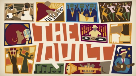 Two men performing onstage